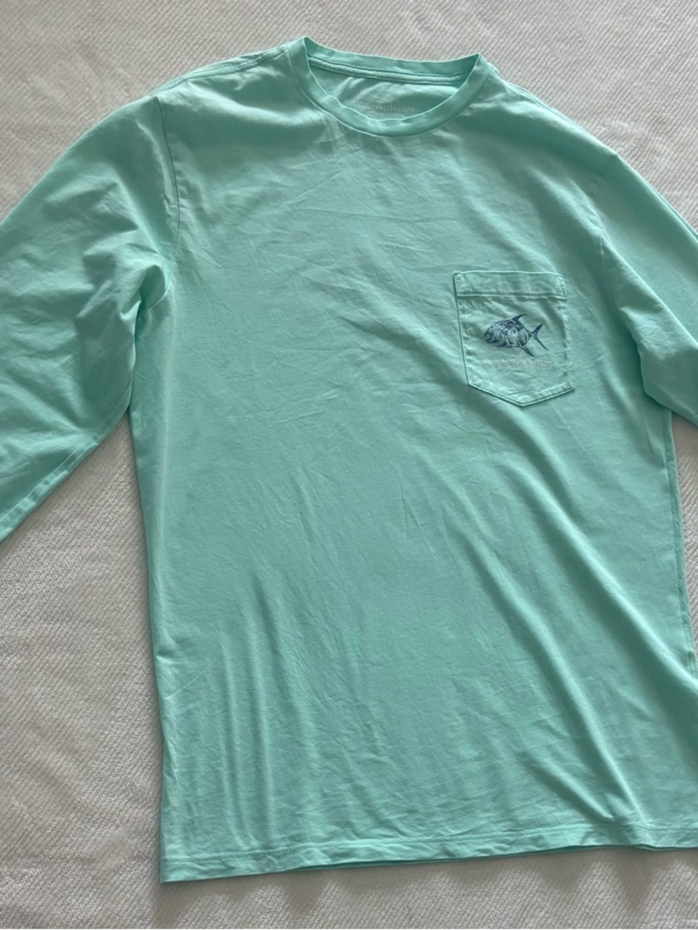 Vineyard Vines Seafoam Crew Neck Tee